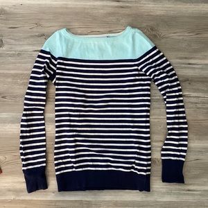 Lilly Pulitzer blue striped sweater - S